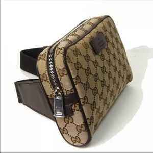 Brand New Gucci beltbag 449174 GG Canvas NWT